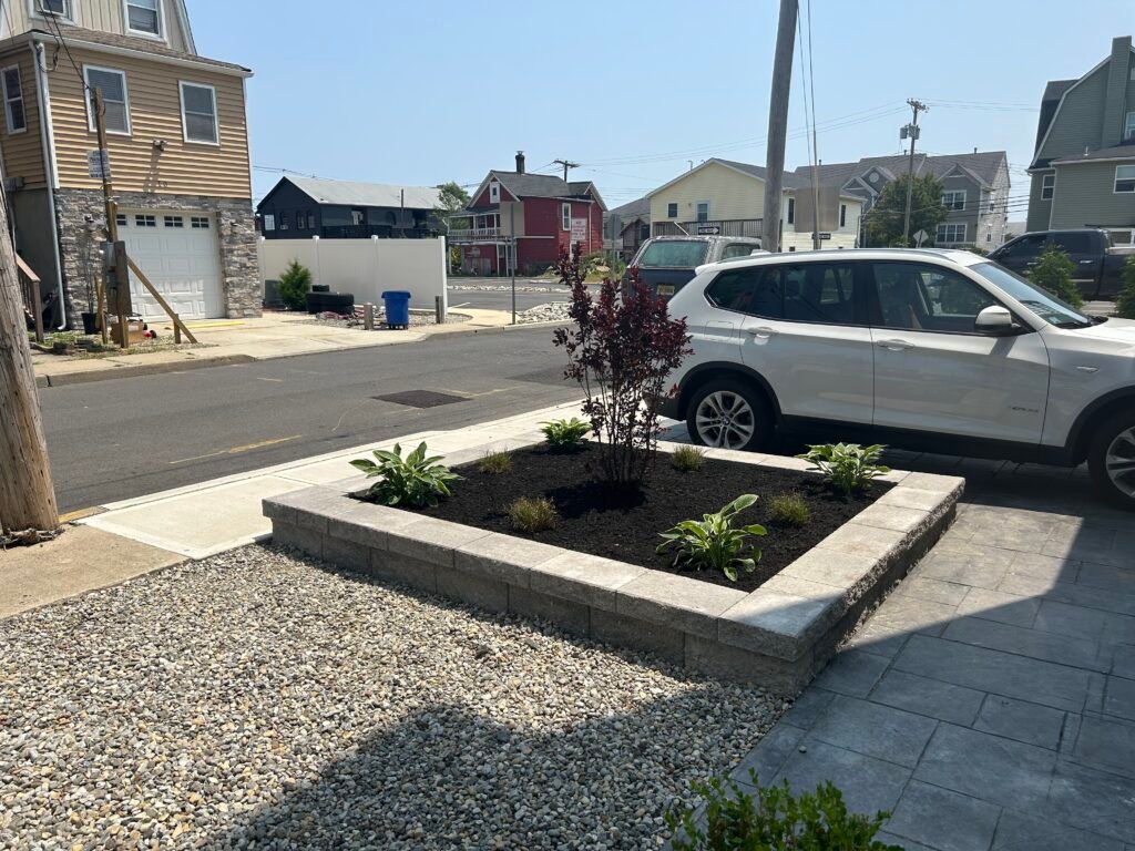 Expert Landscaper in Monmouth Beach designing a coastal landscape